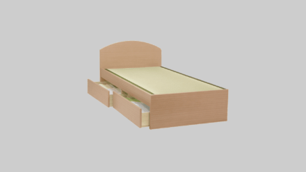 木製ベッド IBW-107